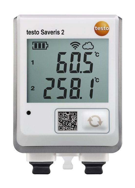 testo Saveris 2-T3 - Funk-Datenlogger, 2 Anschlüsse für TE-Temperaturfühler